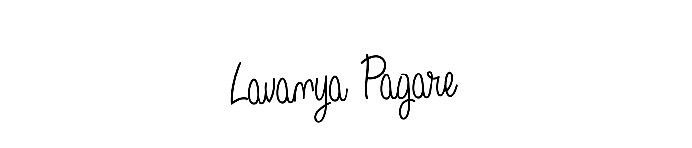 You can use this online signature creator to create a handwritten signature for the name Lavanya Pagare. This is the best online autograph maker. Lavanya Pagare signature style 5 images and pictures png