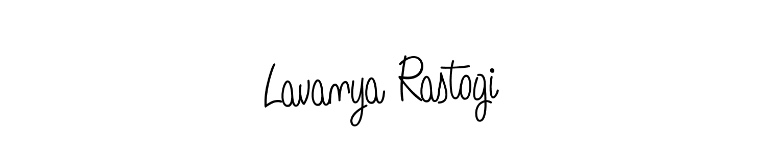 This is the best signature style for the Lavanya Rastogi name. Also you like these signature font (Angelique-Rose-font-FFP). Mix name signature. Lavanya Rastogi signature style 5 images and pictures png