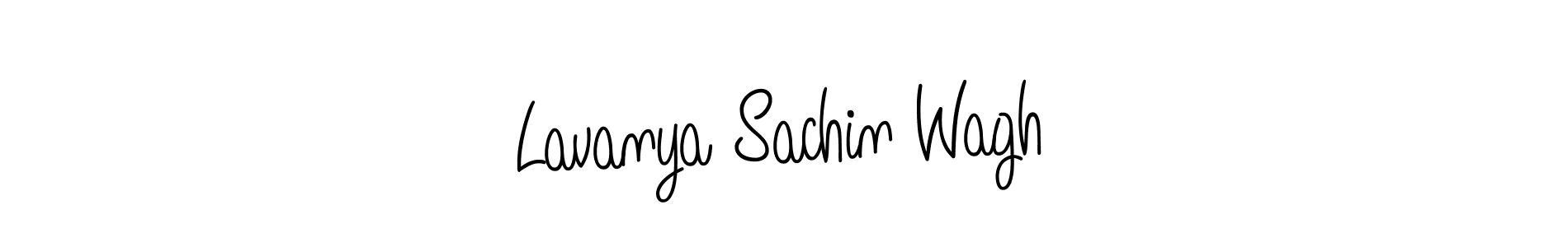 Check out images of Autograph of Lavanya Sachin Wagh name. Actor Lavanya Sachin Wagh Signature Style. Angelique-Rose-font-FFP is a professional sign style online. Lavanya Sachin Wagh signature style 5 images and pictures png