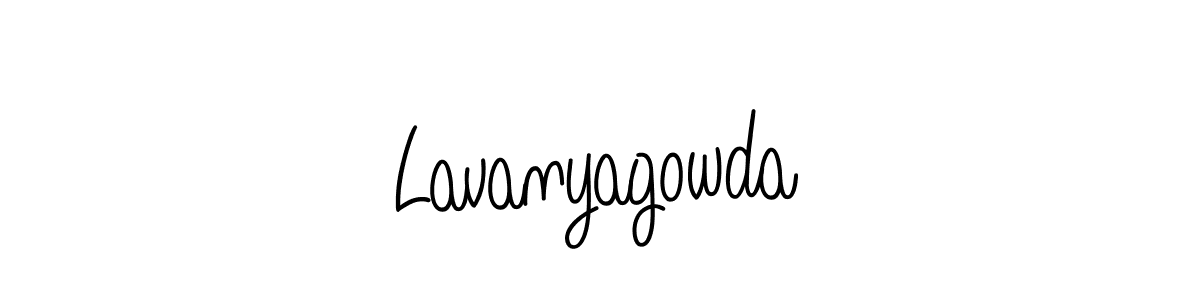 Make a beautiful signature design for name Lavanyagowda. Use this online signature maker to create a handwritten signature for free. Lavanyagowda signature style 5 images and pictures png