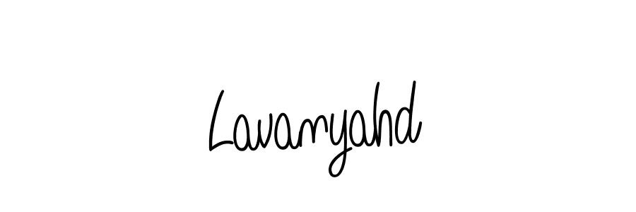 How to make Lavanyahd signature? Angelique-Rose-font-FFP is a professional autograph style. Create handwritten signature for Lavanyahd name. Lavanyahd signature style 5 images and pictures png
