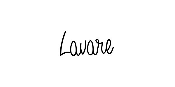 You should practise on your own different ways (Angelique-Rose-font-FFP) to write your name (Lavare) in signature. don't let someone else do it for you. Lavare signature style 5 images and pictures png