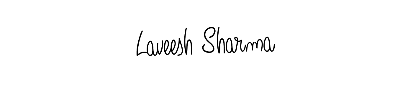 if you are searching for the best signature style for your name Laveesh Sharma. so please give up your signature search. here we have designed multiple signature styles  using Angelique-Rose-font-FFP. Laveesh Sharma signature style 5 images and pictures png
