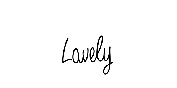 if you are searching for the best signature style for your name Lavely. so please give up your signature search. here we have designed multiple signature styles  using Angelique-Rose-font-FFP. Lavely signature style 5 images and pictures png