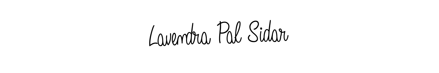 The best way (Angelique-Rose-font-FFP) to make a short signature is to pick only two or three words in your name. The name Lavendra Pal Sidar include a total of six letters. For converting this name. Lavendra Pal Sidar signature style 5 images and pictures png