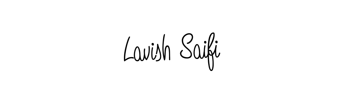 Similarly Angelique-Rose-font-FFP is the best handwritten signature design. Signature creator online .You can use it as an online autograph creator for name Lavish Saifi. Lavish Saifi signature style 5 images and pictures png