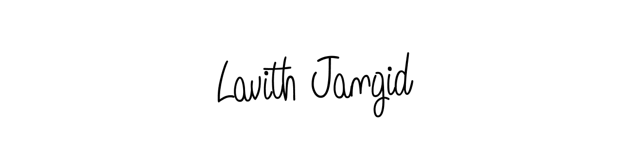Best and Professional Signature Style for Lavith Jangid. Angelique-Rose-font-FFP Best Signature Style Collection. Lavith Jangid signature style 5 images and pictures png
