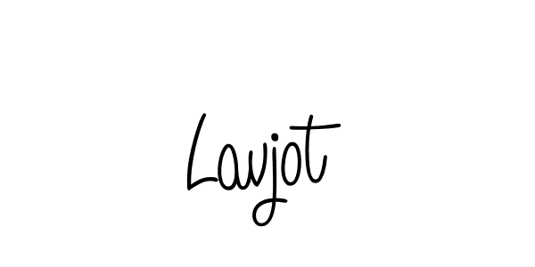 Use a signature maker to create a handwritten signature online. With this signature software, you can design (Angelique-Rose-font-FFP) your own signature for name Lavjot. Lavjot signature style 5 images and pictures png