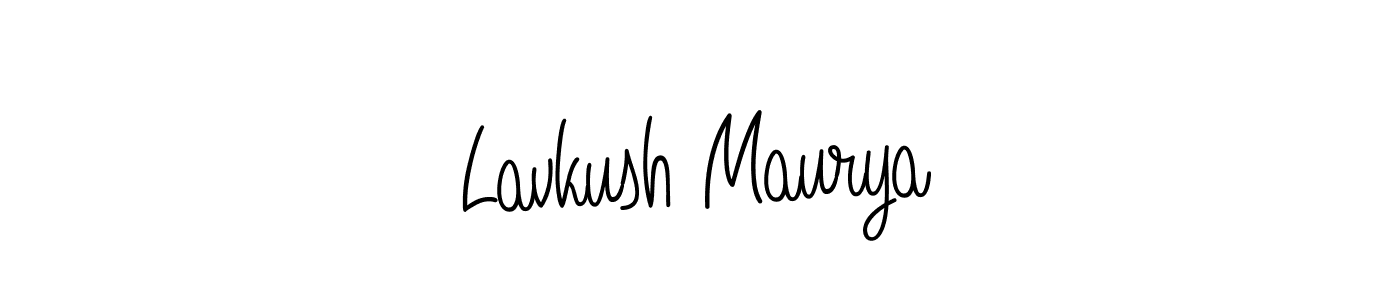 Angelique-Rose-font-FFP is a professional signature style that is perfect for those who want to add a touch of class to their signature. It is also a great choice for those who want to make their signature more unique. Get Lavkush Maurya name to fancy signature for free. Lavkush Maurya signature style 5 images and pictures png