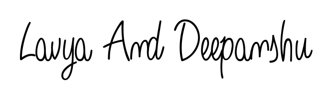 Quickly download Lavya And Deepanshu name signature in high-resolution PNG using Angelique-Rose-font-FFP style. Ready to insert into PDFs and online applications. Lavya And Deepanshu signature style 5 images and pictures png
