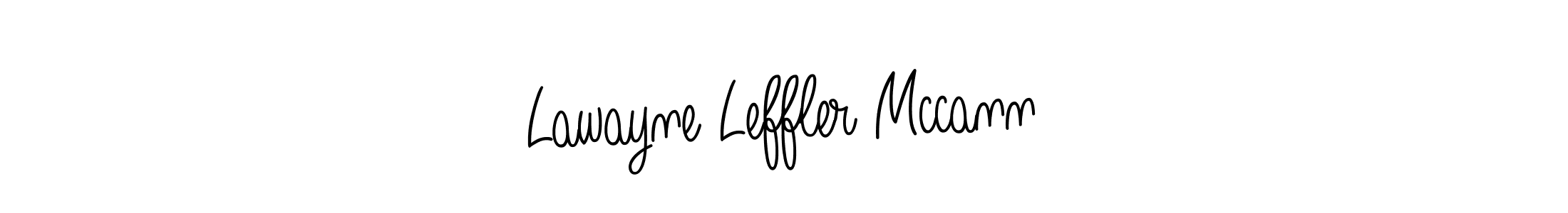 Also we have Lawayne Leffler Mccann name is the best signature style. Create professional handwritten signature collection using Angelique-Rose-font-FFP autograph style. Lawayne Leffler Mccann signature style 5 images and pictures png