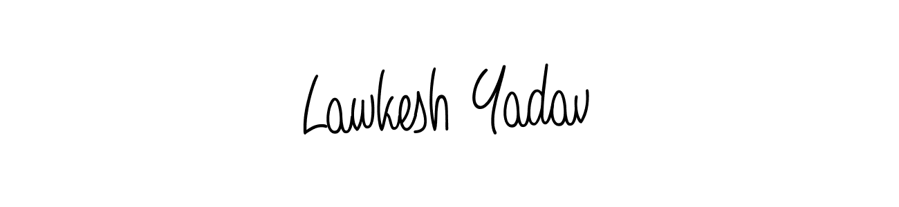 Once you've used our free online signature maker to create your best signature Angelique-Rose-font-FFP style, it's time to enjoy all of the benefits that Lawkesh Yadav name signing documents. Lawkesh Yadav signature style 5 images and pictures png