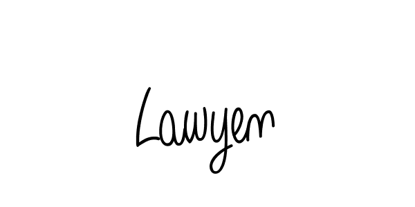 Also You can easily find your signature by using the search form. We will create Lawyen name handwritten signature images for you free of cost using Angelique-Rose-font-FFP sign style. Lawyen signature style 5 images and pictures png