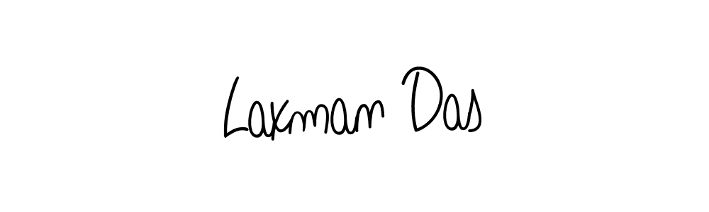 Design your own signature with our free online signature maker. With this signature software, you can create a handwritten (Angelique-Rose-font-FFP) signature for name Laxman Das. Laxman Das signature style 5 images and pictures png