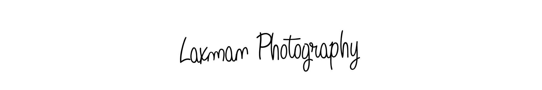 Make a beautiful signature design for name Laxman Photography. With this signature (Angelique-Rose-font-FFP) style, you can create a handwritten signature for free. Laxman Photography signature style 5 images and pictures png