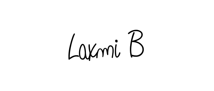 You can use this online signature creator to create a handwritten signature for the name Laxmi B. This is the best online autograph maker. Laxmi B signature style 5 images and pictures png