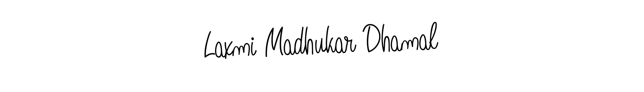 You can use this online signature creator to create a handwritten signature for the name Laxmi Madhukar Dhamal. This is the best online autograph maker. Laxmi Madhukar Dhamal signature style 5 images and pictures png