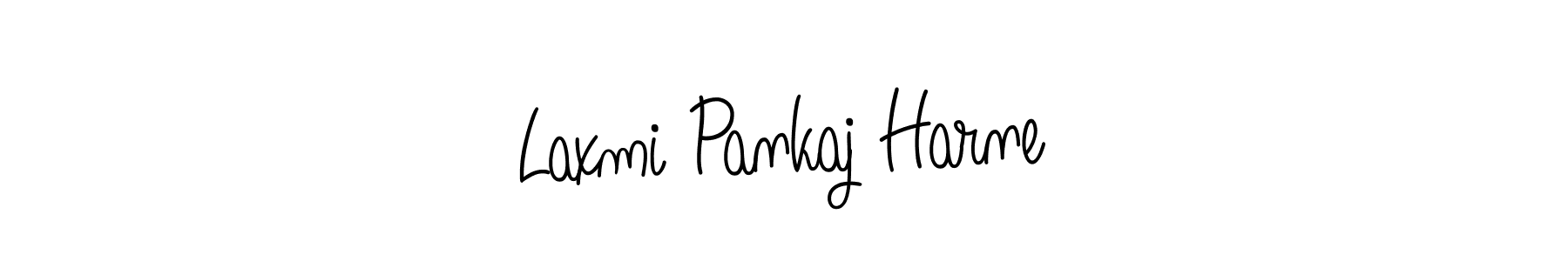 Best and Professional Signature Style for Laxmi Pankaj Harne. Angelique-Rose-font-FFP Best Signature Style Collection. Laxmi Pankaj Harne signature style 5 images and pictures png