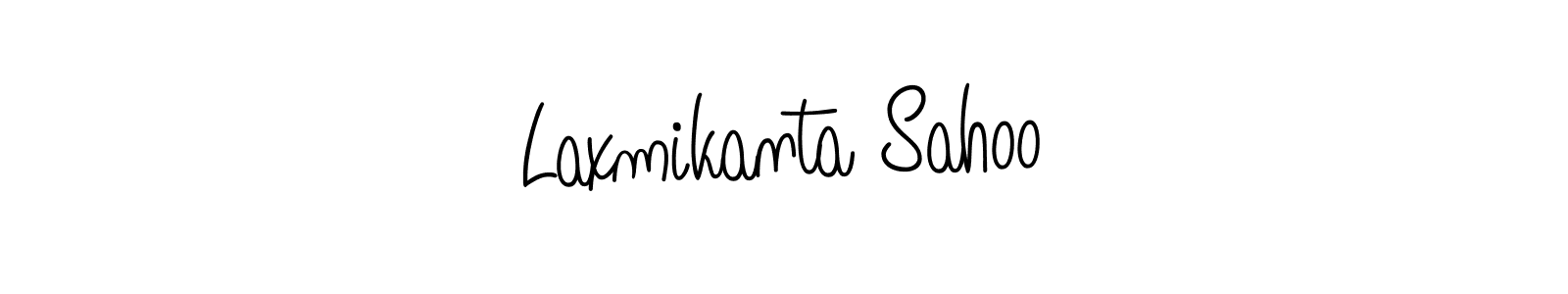 How to make Laxmikanta Sahoo signature? Angelique-Rose-font-FFP is a professional autograph style. Create handwritten signature for Laxmikanta Sahoo name. Laxmikanta Sahoo signature style 5 images and pictures png