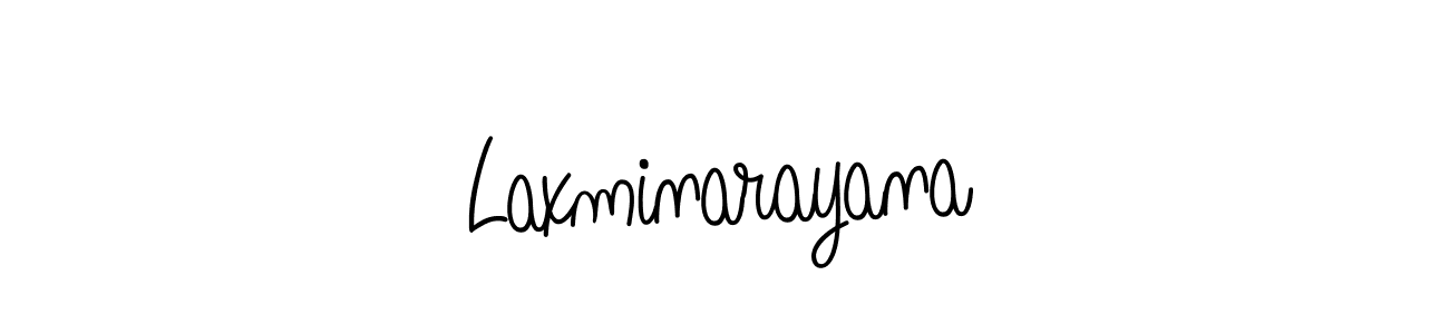 Create a beautiful signature design for name Laxminarayana. With this signature (Angelique-Rose-font-FFP) fonts, you can make a handwritten signature for free. Laxminarayana signature style 5 images and pictures png