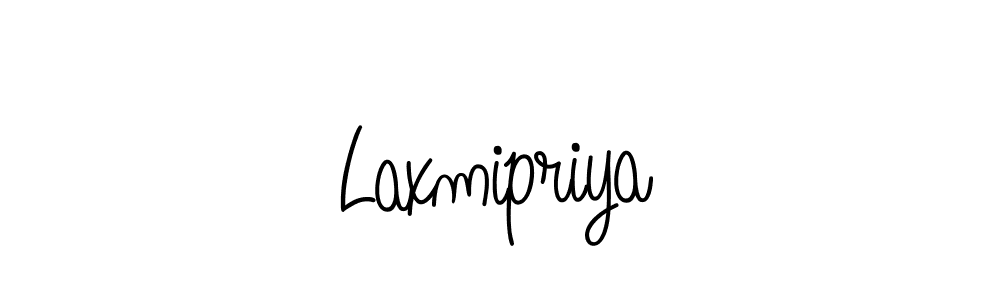 Make a beautiful signature design for name Laxmipriya. With this signature (Angelique-Rose-font-FFP) style, you can create a handwritten signature for free. Laxmipriya signature style 5 images and pictures png