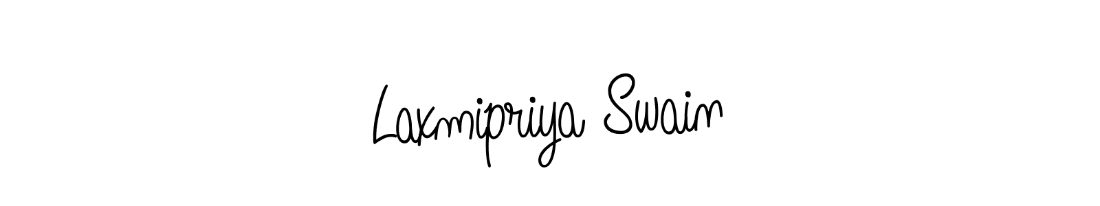 Design your own signature with our free online signature maker. With this signature software, you can create a handwritten (Angelique-Rose-font-FFP) signature for name Laxmipriya Swain. Laxmipriya Swain signature style 5 images and pictures png