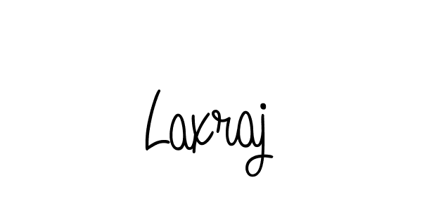 Laxraj stylish signature style. Best Handwritten Sign (Angelique-Rose-font-FFP) for my name. Handwritten Signature Collection Ideas for my name Laxraj. Laxraj signature style 5 images and pictures png