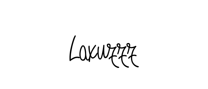 Create a beautiful signature design for name Laxuzzz. With this signature (Angelique-Rose-font-FFP) fonts, you can make a handwritten signature for free. Laxuzzz signature style 5 images and pictures png