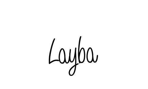 if you are searching for the best signature style for your name Layba. so please give up your signature search. here we have designed multiple signature styles  using Angelique-Rose-font-FFP. Layba signature style 5 images and pictures png