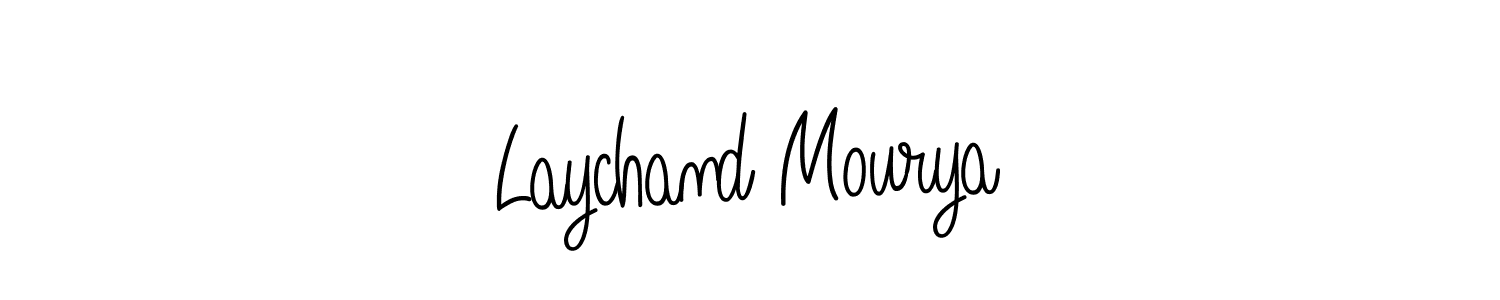 Once you've used our free online signature maker to create your best signature Angelique-Rose-font-FFP style, it's time to enjoy all of the benefits that Laychand Mourya name signing documents. Laychand Mourya signature style 5 images and pictures png