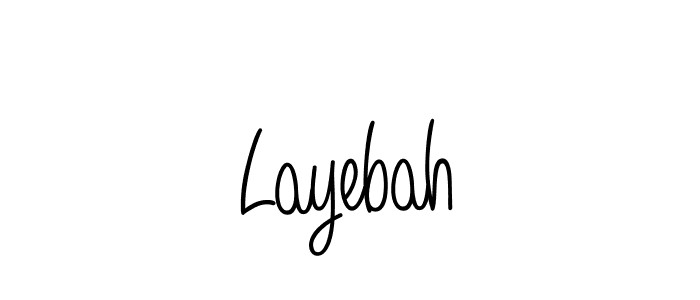 Once you've used our free online signature maker to create your best signature Angelique-Rose-font-FFP style, it's time to enjoy all of the benefits that Layebah name signing documents. Layebah signature style 5 images and pictures png