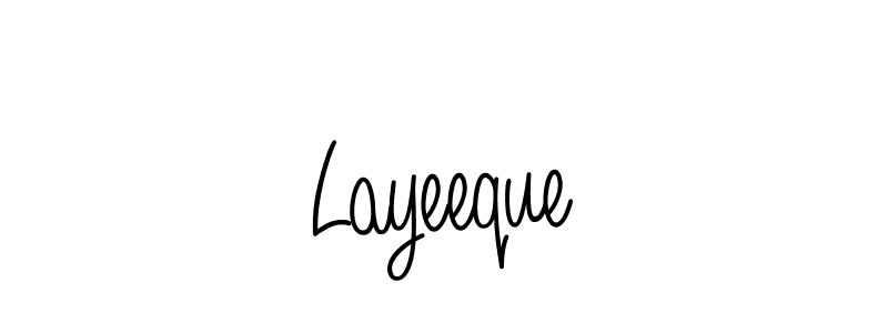 Make a beautiful signature design for name Layeeque. Use this online signature maker to create a handwritten signature for free. Layeeque signature style 5 images and pictures png