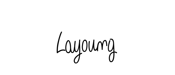 Also You can easily find your signature by using the search form. We will create Layoung name handwritten signature images for you free of cost using Angelique-Rose-font-FFP sign style. Layoung signature style 5 images and pictures png