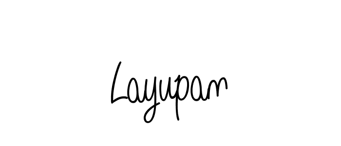 Also we have Layupan name is the best signature style. Create professional handwritten signature collection using Angelique-Rose-font-FFP autograph style. Layupan signature style 5 images and pictures png