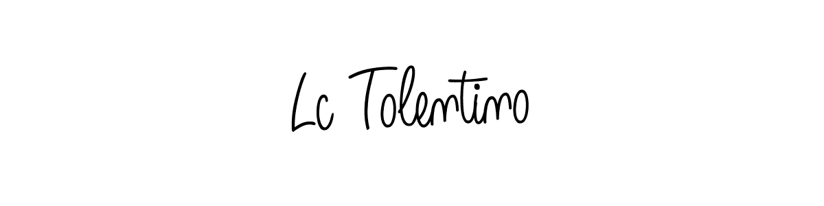 Make a beautiful signature design for name Lc Tolentino. Use this online signature maker to create a handwritten signature for free. Lc Tolentino signature style 5 images and pictures png