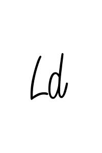 Also we have Ld name is the best signature style. Create professional handwritten signature collection using Angelique-Rose-font-FFP autograph style. Ld signature style 5 images and pictures png