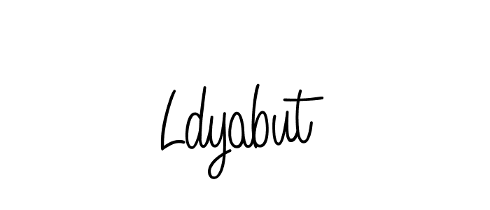 Here are the top 10 professional signature styles for the name Ldyabut. These are the best autograph styles you can use for your name. Ldyabut signature style 5 images and pictures png