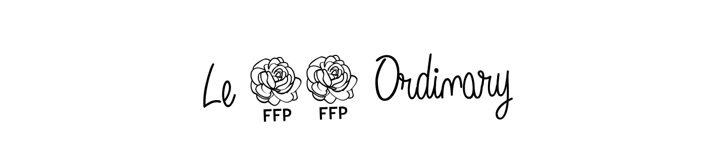 Make a short Le 50 Ordinary signature style. Manage your documents anywhere anytime using Angelique-Rose-font-FFP. Create and add eSignatures, submit forms, share and send files easily. Le 50 Ordinary signature style 5 images and pictures png