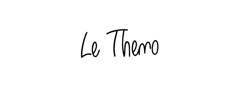 if you are searching for the best signature style for your name Le Theno. so please give up your signature search. here we have designed multiple signature styles  using Angelique-Rose-font-FFP. Le Theno signature style 5 images and pictures png