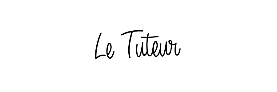 Make a beautiful signature design for name Le Tuteur. With this signature (Angelique-Rose-font-FFP) style, you can create a handwritten signature for free. Le Tuteur signature style 5 images and pictures png