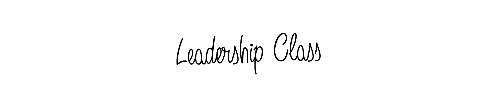 Make a beautiful signature design for name Leadership Class. Use this online signature maker to create a handwritten signature for free. Leadership Class signature style 5 images and pictures png