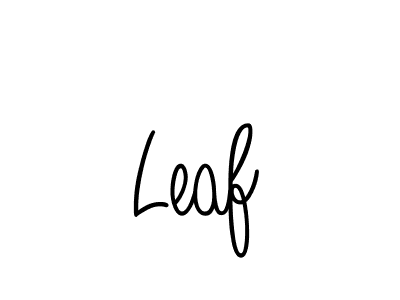 Leaf stylish signature style. Best Handwritten Sign (Angelique-Rose-font-FFP) for my name. Handwritten Signature Collection Ideas for my name Leaf. Leaf signature style 5 images and pictures png