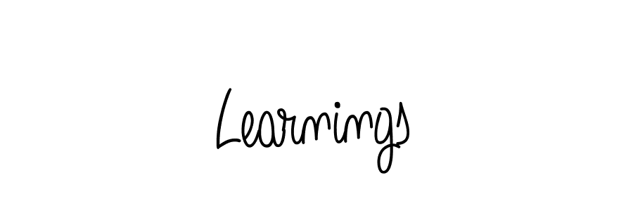 Make a beautiful signature design for name Learnings. Use this online signature maker to create a handwritten signature for free. Learnings signature style 5 images and pictures png