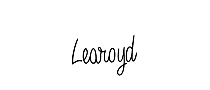 How to Draw Learoyd signature style? Angelique-Rose-font-FFP is a latest design signature styles for name Learoyd. Learoyd signature style 5 images and pictures png