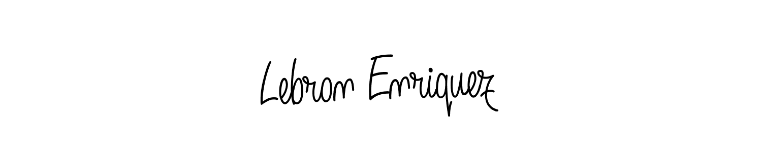 Make a beautiful signature design for name Lebron Enriquez. Use this online signature maker to create a handwritten signature for free. Lebron Enriquez signature style 5 images and pictures png