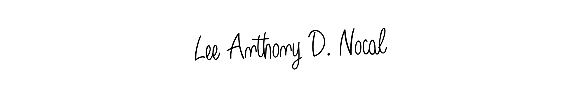 Once you've used our free online signature maker to create your best signature Angelique-Rose-font-FFP style, it's time to enjoy all of the benefits that Lee Anthony D. Nocal name signing documents. Lee Anthony D. Nocal signature style 5 images and pictures png