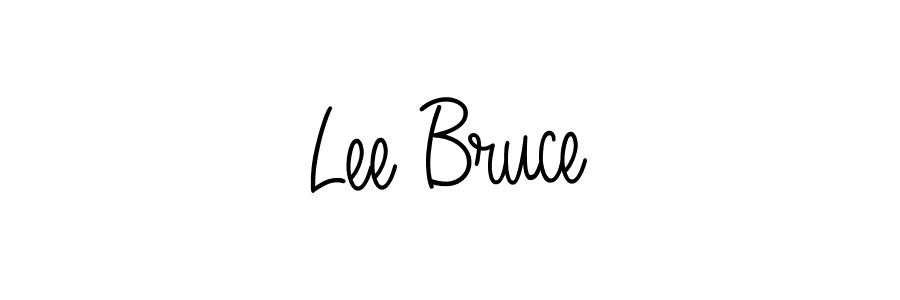 Design your own signature with our free online signature maker. With this signature software, you can create a handwritten (Angelique-Rose-font-FFP) signature for name Lee Bruce. Lee Bruce signature style 5 images and pictures png