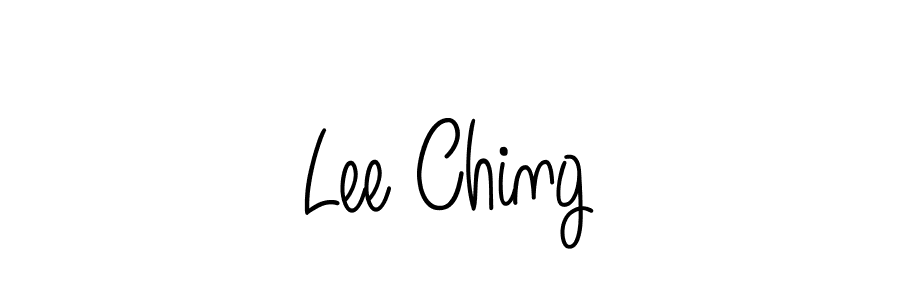 Best and Professional Signature Style for Lee Ching. Angelique-Rose-font-FFP Best Signature Style Collection. Lee Ching signature style 5 images and pictures png