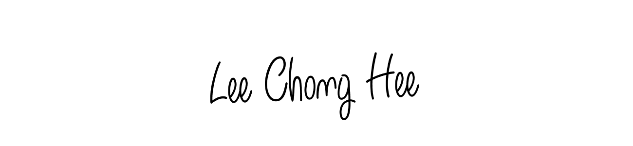 Make a beautiful signature design for name Lee Chong Hee. Use this online signature maker to create a handwritten signature for free. Lee Chong Hee signature style 5 images and pictures png