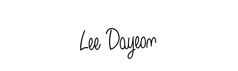 This is the best signature style for the Lee Dayeon name. Also you like these signature font (Angelique-Rose-font-FFP). Mix name signature. Lee Dayeon signature style 5 images and pictures png